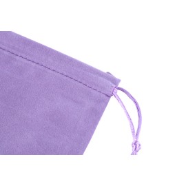 Sansam Sansam Small Velvet Gift Bags with Drawstring, 20pcs 2.0x2.8 Inch Lavender Drawstring Velvet Cloth Jewelry Pouches