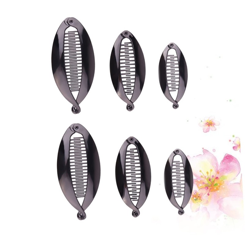 FOMIYES 6 Uds Pinzas Para El Cabello Francesas De Pez