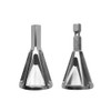 2Pcs Deburring External Chamfer Tool Stainless Steel Deburring Drill Bit
