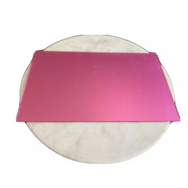 Unbranded Acrylic Sheets for Glowforge Laser Blue, Pink, Silver, Rose gold Set Of 4