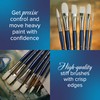 Silver Brush Limited Bristlon Script Liner Oil and Acrylic Brush,