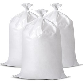 12 X Sand Bags, Heavy Duty Woven Gravel Bags,20" X 30" Sacks,Used for flood control, Builders Garden Waste,grain storage and cargo handling