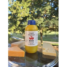 Chymosin Rennet | Milk Coagulant | Quimosina Liquida Bixa | Cuajo Para Quesos Madurados | 17 Fl oz