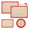 GUANCI Silicone Baking Mat Set of 4, GUANCI Grade Food