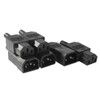 uxcell 3Pair AC250V 10A IEC C14 Male C13 Female, 3