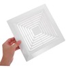 iplusmile Sleek Design Bathroom Exhaust Fan Cover Replacement Parts for