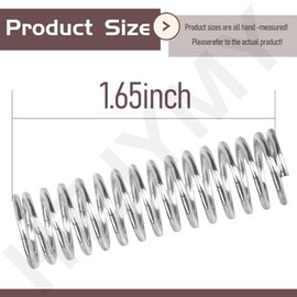 HTJYMY 2-Pack 136-7136 Compression Spring Replaces 110-9360, Compatible with Toro Models 17740 36001 37770 38272 38273 38274 38282 38283