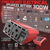 300W Power Inverter 18V to 110V for Milwaukee Battery: VoLtTech