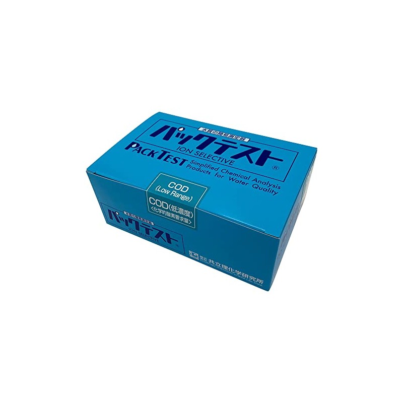 Kyoritsu Riken Pack Test COD (Low Concentration) WAK-COD(D)-2 (Successor to