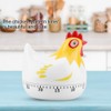 Hen Kitchen Timer, Wind Up 55 Minute Animal Timer for