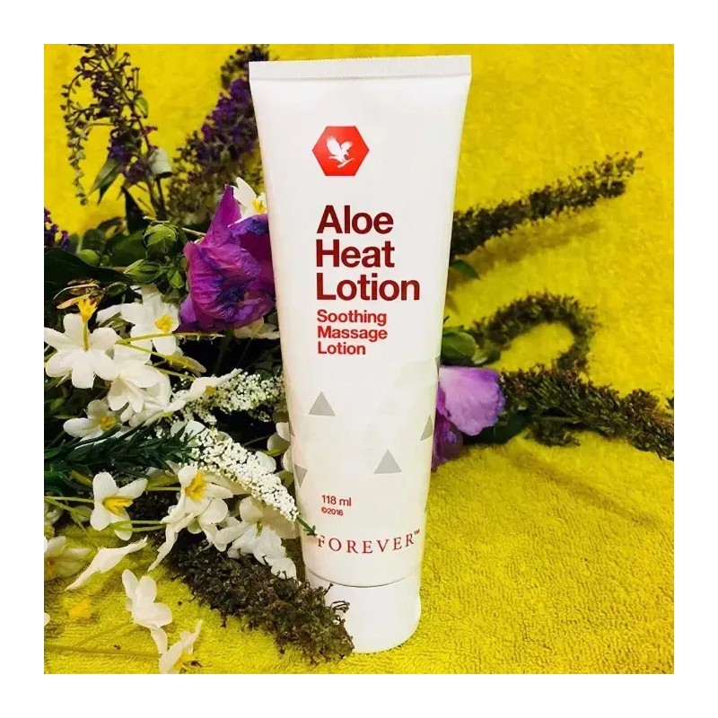Aloe Heat Lotion Loción Caliente Crema