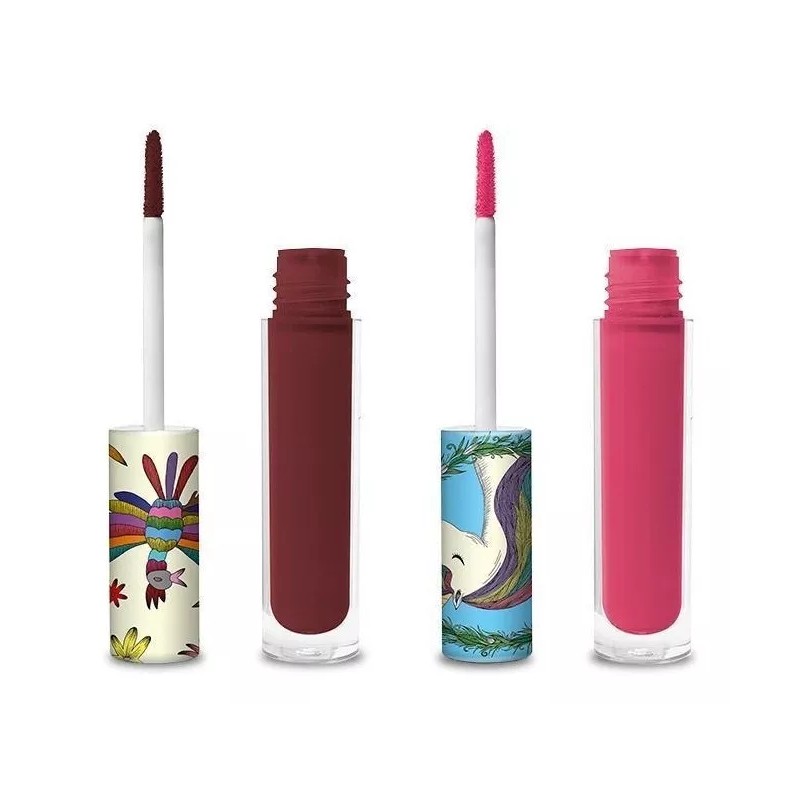 Yuya Set De Dos Labiales Liquidos Mate Yuya Me Quiero