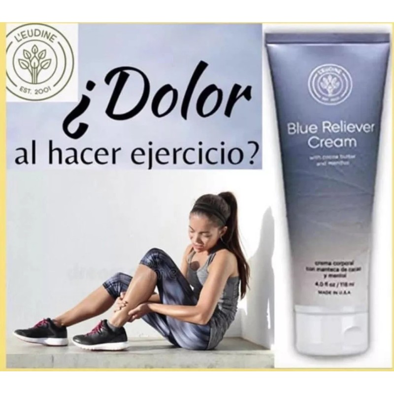 L'eudine Leudine Blue Relief Cream crema Para El Dolor New