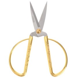NOLITOY Tijeras De Bordado Retro De Acero Inoxidable 6.69 Pulgadas Tijera De Costura Para Cortar Hilos Finos Manualidades Diy Punto De Cruz Y Ropa