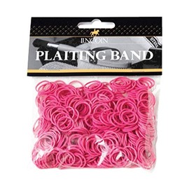 Lincoln Plaiting Bands - Horse & Pony Grooming - Pink