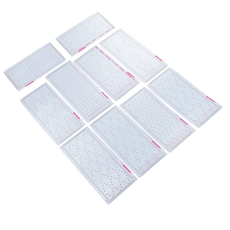 10pcs Knitting Machine Punch Card for Silver Reed Knitting Machine