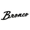 2021-2024 Ford Bronco Classic Gloss Black Fender Badge Kit M-1447-BSGS