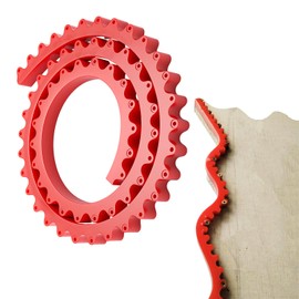 2 m Curve Ruler, Flexible Curve Ruler for Precise Woodworking, Bendable Cutting Aid Template for Woodworking for Cutting and Shaping