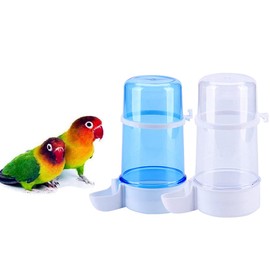 YJJKJ Comedero de agua para pájaros, Dispensador de agua automático para periquitos, cogollas (2 unidades, 400 ml)