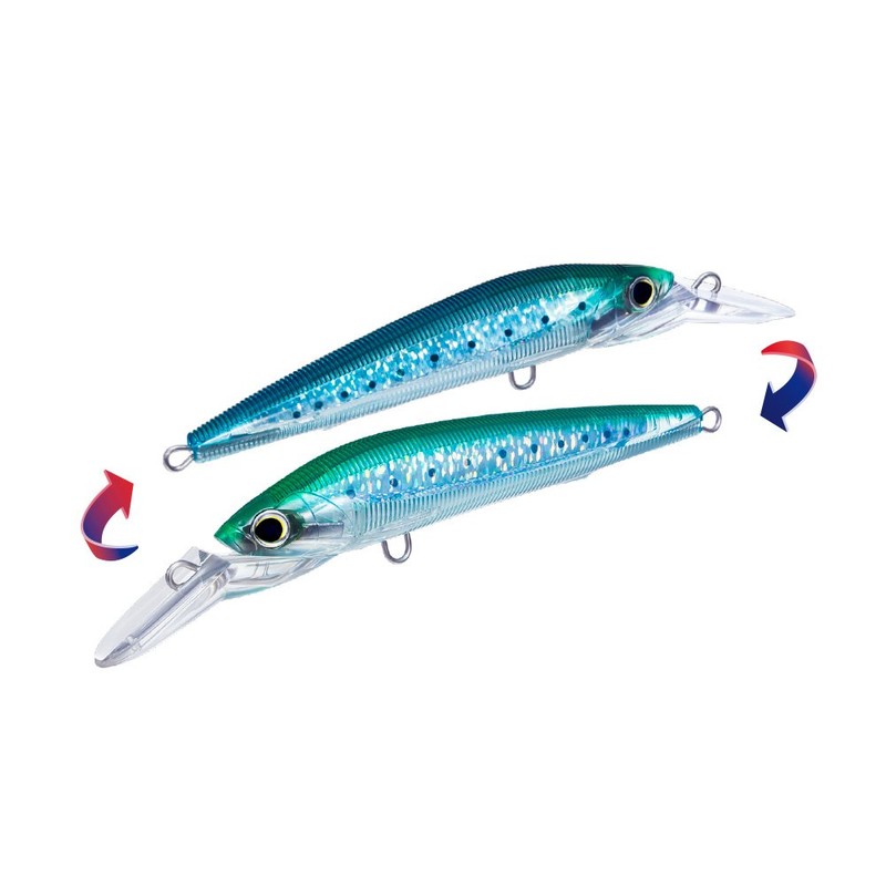 Yo-Zuri R1163-CPNI 3D Magnum Trolling Sinking Lure, Sardine
