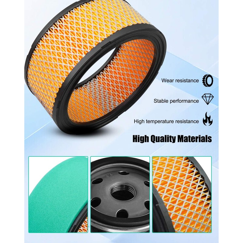 HUQUZN Tune-Up Filter Kit Fit for Miller Bobcat 225 260