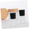FRCOLOR 2pcs Foundation Bottles Press Pump Reusable Travel Containers for