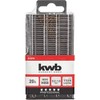 kwb 20-Piece HSS-M2 Titanium Mini Drill Bit Set from Diameter