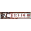 ZWIEBACK 8" American Flag Patriotic Rectangle Weathered Painted Metal Rustic