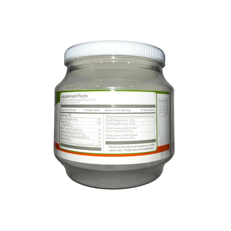 Sheló NABEL green juice powder net wt 16.2oz (460g) |