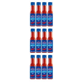 Mexico Lindo 7 Mares Hot Sauce | Perfect for Fish & Seafood | 10,800 Scoville Level | Spicy Flavor | 5 Fl Oz Bottles (Pack of 12)