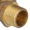01 Gas Switch Valve, Brass 3-Way Y Shaped Ball Valve