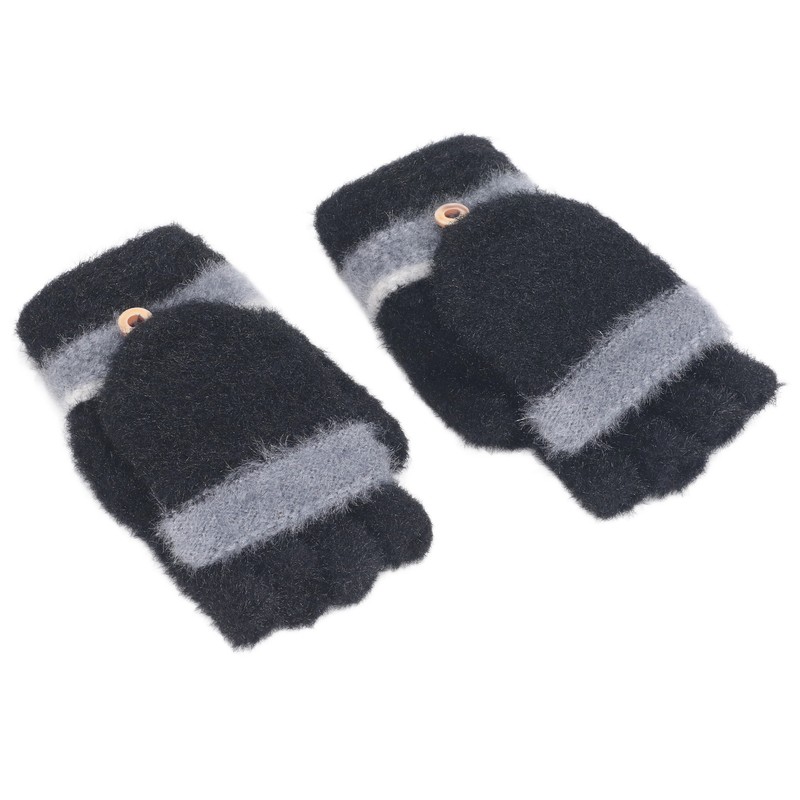 1 Pair USB Heated Gloves Half Finger Full Finger Double