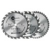 Dapetz® 3Pc 190mm TCT Circular Wood Saw Blades 20, 24