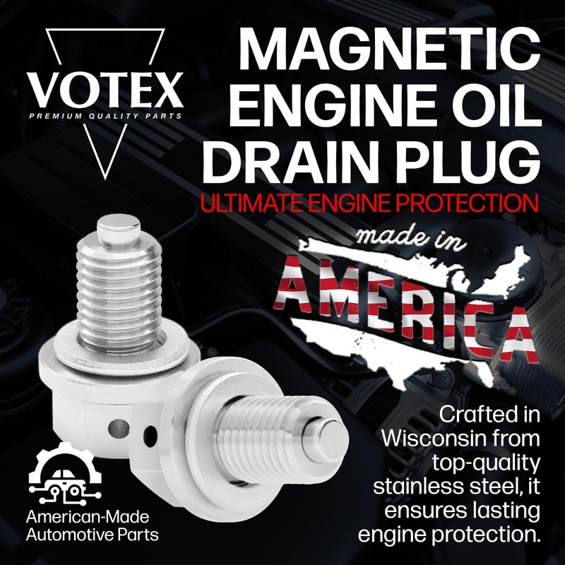 Votex - Magnetic Oil Drain Plug fits Honda Generator EU3000IS