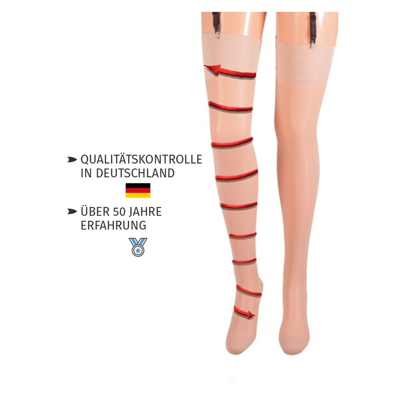 Bahner 70 Denier Firm Support Stockings Make up S