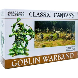 Classic Fantasy: Goblin Warband (30 Multi Part Hard Plastic 28mm Figures)…