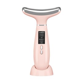 3 Color Facial Massager Tool, Facial Massage Skin Care and Double Chin Neck Massage, Face Sculpting Tool with Thermals, Portable Facial Beauty Devices, Trending Products, Beauty Instrument:_Clooling Pink+Hydrating Essenc