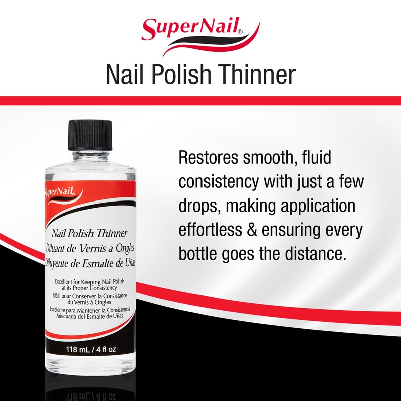 Super Nail Polish Thinner 4 Ounce (118ml)