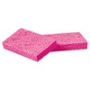 Boardwalk CS1A Small Pink Cellulose Sponge, 3 3/5 x 6
