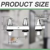 RV Shower Faucet, 4" RV Camper Shower Faucet Valve Diverter