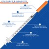 U-100 1ml Syringe 32G 1/4 Inch(6mm) , Syringes for Lab