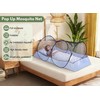 Gugxiom Foldable Mosquito Net, Portable Travel Mosquito Net Pop Up