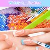 TIESOME Rhinestone Picker Tool with Wax Tip, Nail Rhinestone Picker
