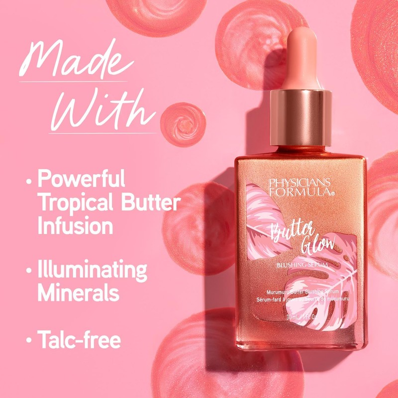 Physicians Formula Rubor Liquido Butter Glow Blushing Serum Tono Rosy