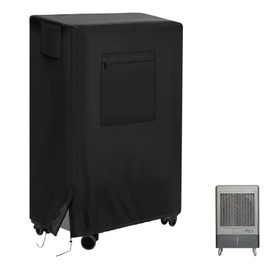 Evaporative Cooler Cover for Hessaire MC61V/ 5300 CFM MC61M Portable Evaporative Cooler, Waterproof Swamp Cooler Cover Outdoor Air Conditioner-29 x 18 x 45 Inch