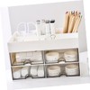 MAGICLULU Multi-function Transparent Drawer Storage Box for Makeup Cosmetics Stationery