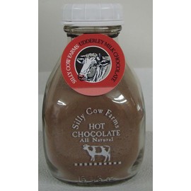 Silly Cow Farms Hot Chocolate Mix 16.9oz Glass Jar (Pack of 3) (Chocolate Udderly Milk Chocolate)