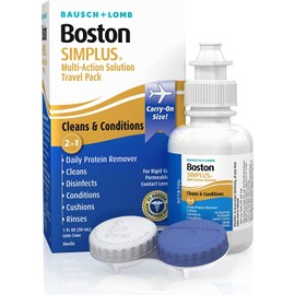 Boston Multi-Action Solution, Simplus Travel Kit, Pack of 8