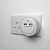Benross LED Plug in Night Light with Dual USB Charger,