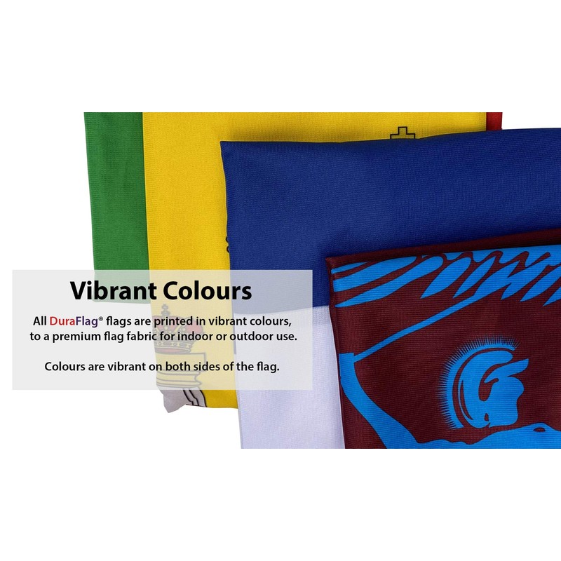 DuraFlag Italy 5ft x 3ft with Clips/Hooks - Premium Quality